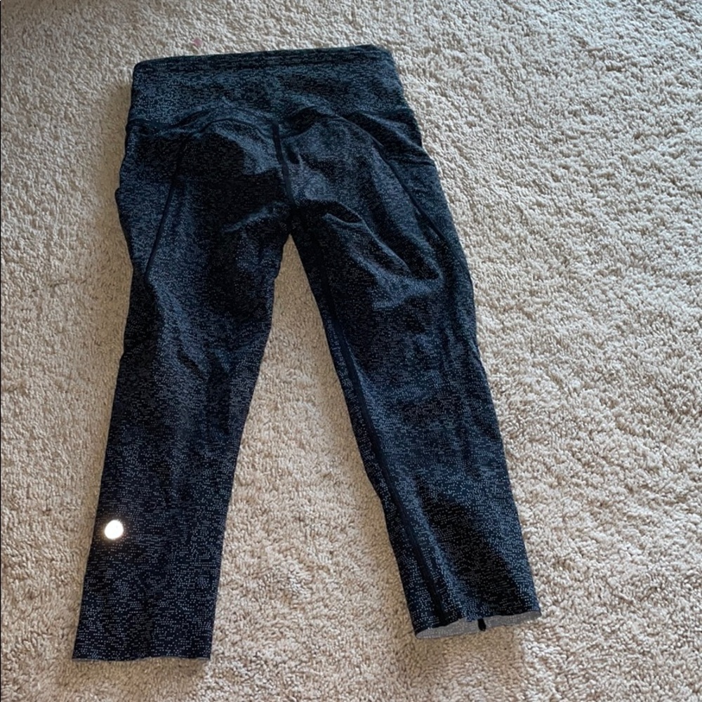 Lululemon Fast & Free Crop II (Nulux 19"")